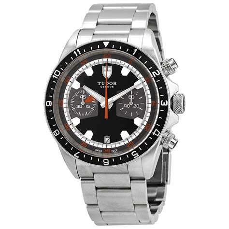 tudor m70330n-0005|Tudor Heritage Chronograph Automatic Black Dial Men's Watch .